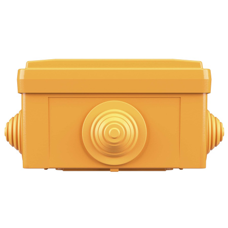 Коробка пластиковая FS с кабельными вводами и клеммниками, IP55, 100х100х50 мм, 4р, 450V, 6A, 4 мм2 DKC