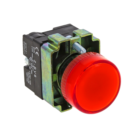 Лампа сигнальная BV64 красная 24В PROxima EKF