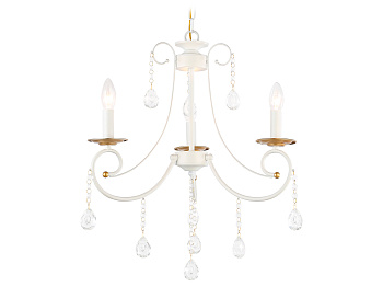 Светильник подвесной TR4915/3 WH/GD белый/золото E14/3 max 40W D550*860 Ambrella Light
