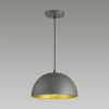Подвес E27 60W 220V UGA темно-серый/золотой ODEON LIGHT