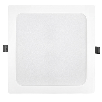 Светильник встраиваемый LED квадрат 24Вт 4500К 220мм белый пластик IP40 GLP-SW3-24BT-220-4 General
