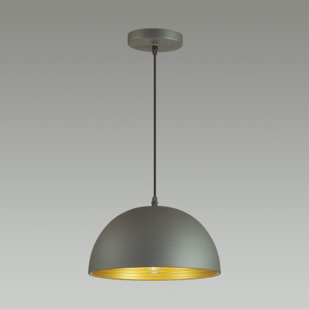 Подвес E27 60W 220V UGA темно-серый/золотой ODEON LIGHT