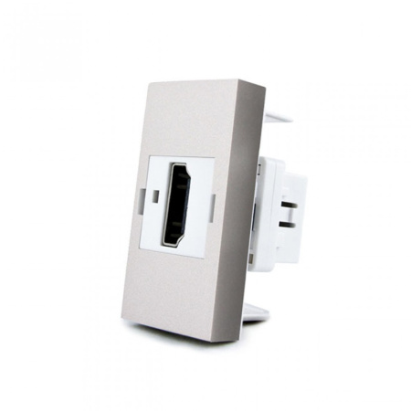 Розетка HDMI серая (механизм) Livolo