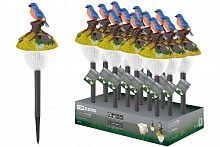 Светильник СП "Птицы" на солнечных батареях, меняют цвет, пластик, в ассортименте, ДБ, TDM