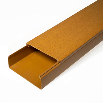 Кабель-канал бук 2-й замок 80х40 мм (30м/уп) Промрукав