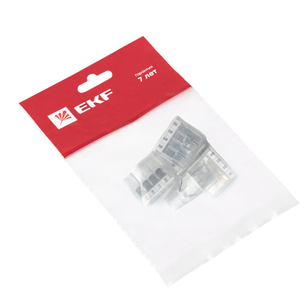 Клемма СМК 2273-248 (с пастой) 8 отверстий 0,5-2,5мм2 (4шт) PROxima EKF