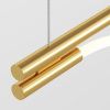 Подвесной светильник LED 21Вт Золото IP20 Tau MOD166PL-L20G3K Maytoni