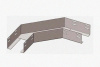 Лоток угловой глухой КГГ 150х65-90 УТ1,5 поворот на 90, горячее цинкование, S1,5