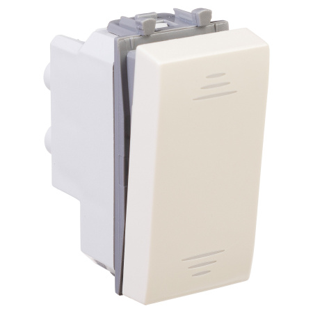 Перекрестный переключатель модульный, "Avanti", "Ванильная дымка", 1 модуль DKC