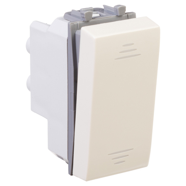 Перекрестный переключатель модульный, "Avanti", "Ванильная дымка", 1 модуль DKC