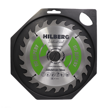 Диск пильный Industrial Дерево 230*32/30*24Т HW233 Hilberg