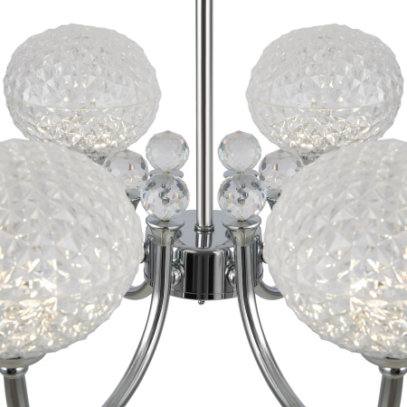 Люстра LED 32Вт Хром IP20 Degni FR6026PL-06CH Freya