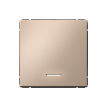 ARTGALLERY 1-клавишный ВЫКЛЮЧАТЕЛЬ с подсветкой, сх.1а, 10АХ, механизм, ПЕСОЧНЫЙ Systeme Electric