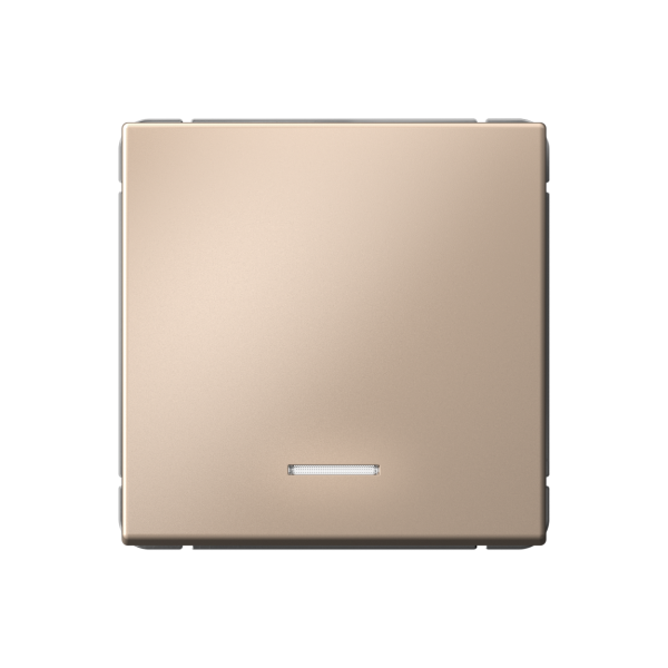 ARTGALLERY 1-клавишный ВЫКЛЮЧАТЕЛЬ с подсветкой, сх.1а, 10АХ, механизм, ПЕСОЧНЫЙ Systeme Electric