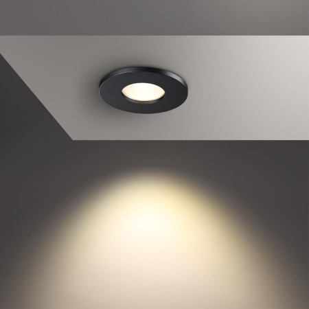 Св-к встр.влагозащ.IP44 GU10 50W 220V AQUA черный NOVOTECH