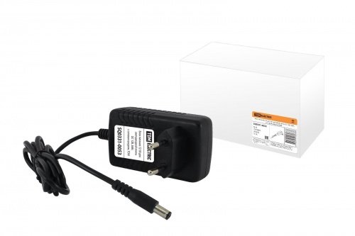Блок питания 36Вт-12В-IP20 для светодиодных лент и модулей, адаптер, пластик TDM фото 2