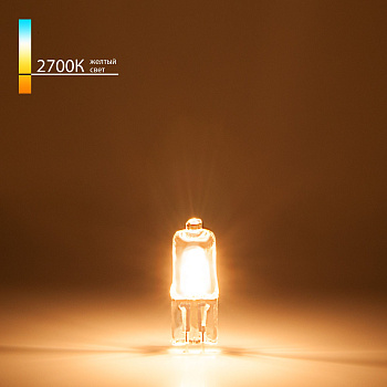 Лампа галогенная G4 35Вт 2700К (a025175) Elektrostandard