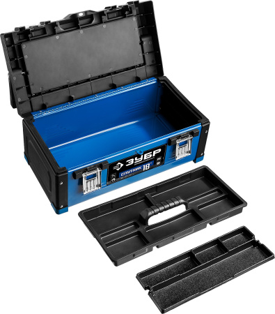 Ящик для инструмента "СПУТНИК-18" металлический, Профессионал ЗУБР