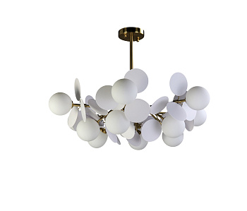 Люстра FLORET ZRS.01201.12 84Вт G9 IP20 Бронза Zortes