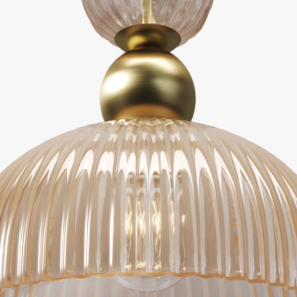 Подвесной светильник 1*E27 5Вт Золото IP20 Antic MOD302PL-01CG1 Maytoni