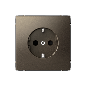 ARTGALLERY РОЗЕТКА с заземлением со шторками, 16А, механизм, МОККО Systeme Electric
