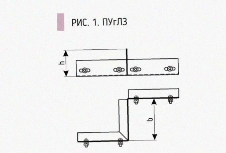 Соединитель-переходник замковый ПУгПЗ 150х80 УТ1,5, оцинкованный лист S1,5