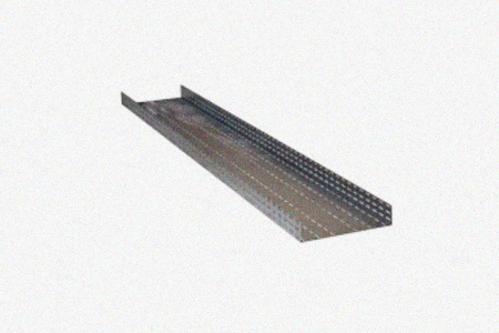 Лоток глухой ЛМГ 80х80х3000 УТ1,5, горячее цинкование, S1,5