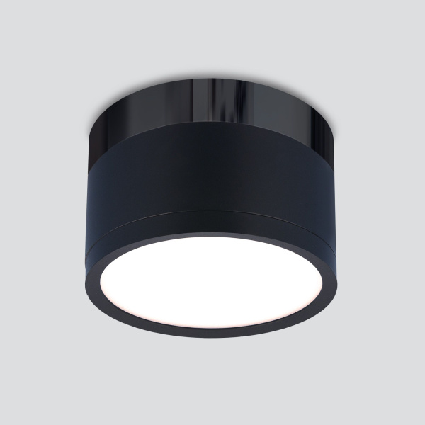 Накладной акцентный светодиодный светильник 10Вт 4200К хром/черный, черный матовый IP20 (a040667) Elektrostandard Накладной акцентный светодиодный светильник 10Вт 4200К хром/черный, черный матовый IP20 (a040667) Elektrostandard