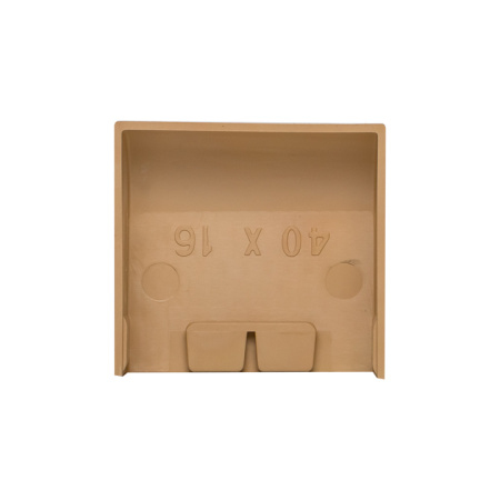 Заглушка (40х16) (4 шт) светлое дерево EKF-Plast