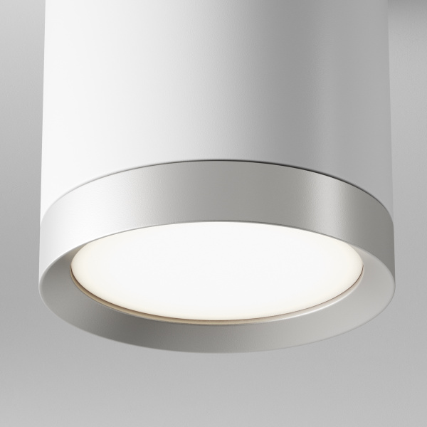 Потолочный светильник 1*GX53 15Вт Белый с Серебром IP20 Ceiling & Wall C086CM-GX53-MRD-WS Technical Maytoni