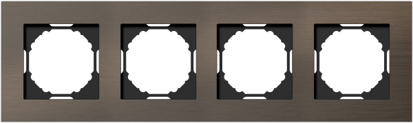 Donel A07 Natural Бронзовый Алюминий рамка 4-я, серия DB