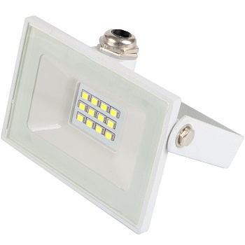 Прожектор светодиодный 10Вт 100-265В 6500К 860лм IP65 белый GTAB-10BT-IP65-6500-W General