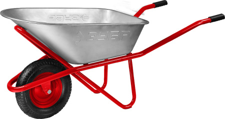 Строительная одноколесная тачка Т-12 90 л 180 кг ЗУБР