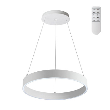 Св-к подвесной димм.,в комплекте пульт ДУ (2.4G) IP20 LED 3000К~6000К 36W 220V белый ITER NOVOTECH