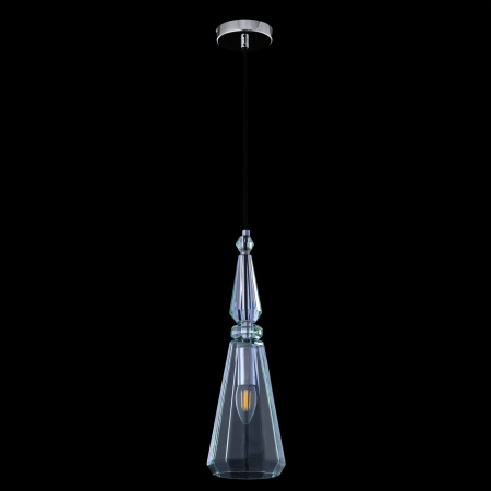 Подвесной светильник 1*E14 40Вт Хром IP20 Sunshine P028PL-01GN Maytoni