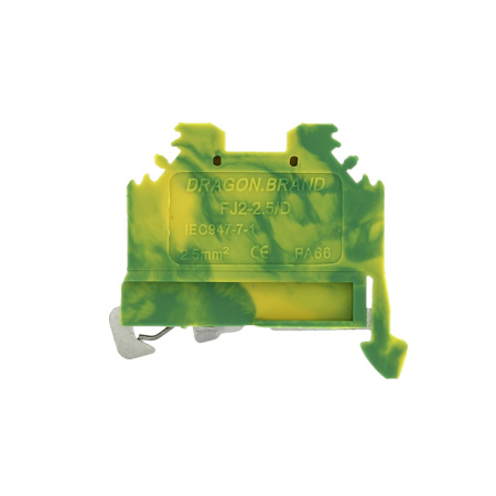 Колодка клеммная пружинная JXB-S-2,5 24А земля PROxima EKF