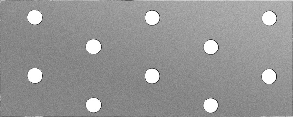 Пластина соединительная ПС-2.0, 40х100 х 2мм, ЗУБР