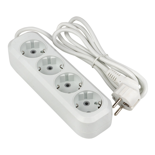 Удлинитель "Эксперт" 4 гнезда 3 метра 16А/3,5кВт с заземлением ПВС 3х1 PROxima EKF