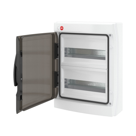 ЩРн-П-24, IP65, серый, с клеммным блоком 63А DKC