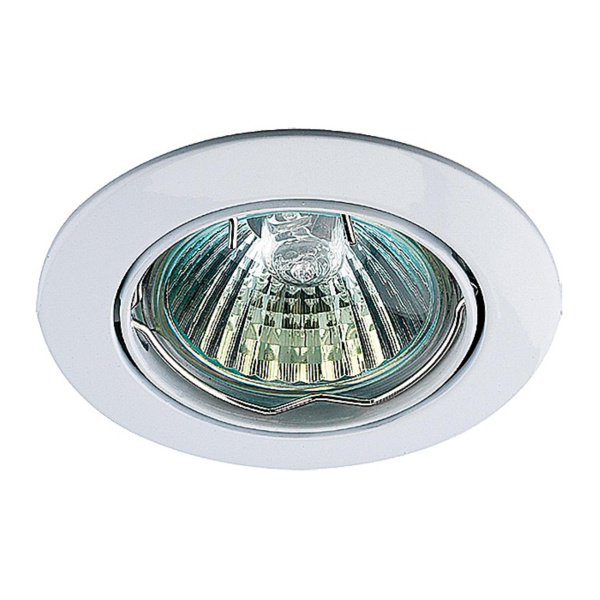 Встр.св-к IP20 GX5.3 50W 12V CROWN белый свет NOVOTECH