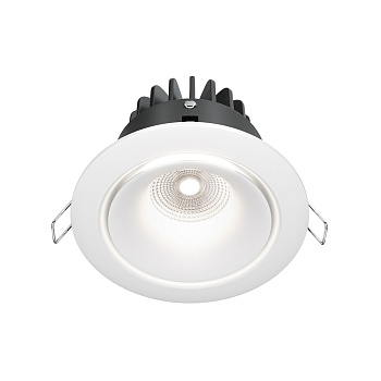 Встраиваемый светильник LED 12Вт Белый IP20 Downlight DL031-L12W4K-W Technical Maytoni
