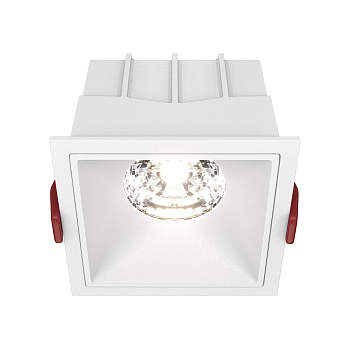 Встраиваемый светильник LED 15Вт Белый IP20 Downlight DL043-01-15W4K-D-SQ-W Technical Maytoni
