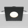 Встраиваемый светильник 1*GU10 50Вт Черный IP65 Downlight DL083-01-GU10-SQ-B Technical Maytoni