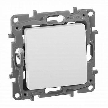 Etika Механизм переключателя 1-кл . 10А белый IP20 Legrand