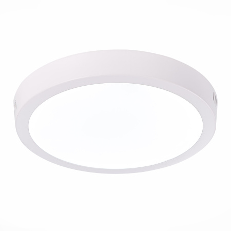 Светильник настенно-потолочный Белый LED 1*18Вт 3000К 1 225Lm Ra80 120° IP20 D210xH28 90-265В ST112.532.18 ST LUCE