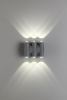 Ландшафтный настенный св-к IP54 LED 4000K 6W 85-265V CALLE темно-серый E NOVOTECH
