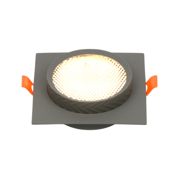 Встраиваемый светильник General GCL-GX53-H38 Аурум Квадратный Графит