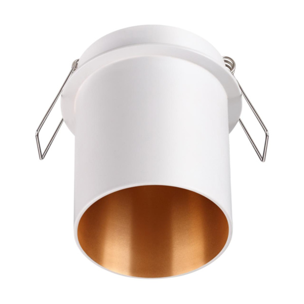 Встр.св-к IP20 GU10 50W 220V BUTT белый B NOVOTECH