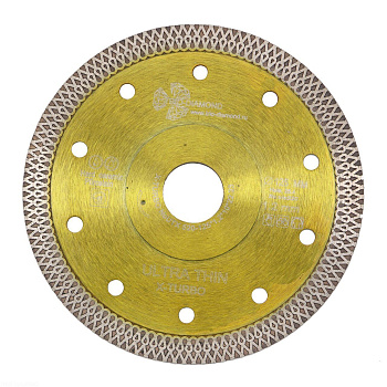 Диск алмазный отрезной 125*22,23*1,2 Ultra Thin X-Turbo UTX520 Trio-Diamond
