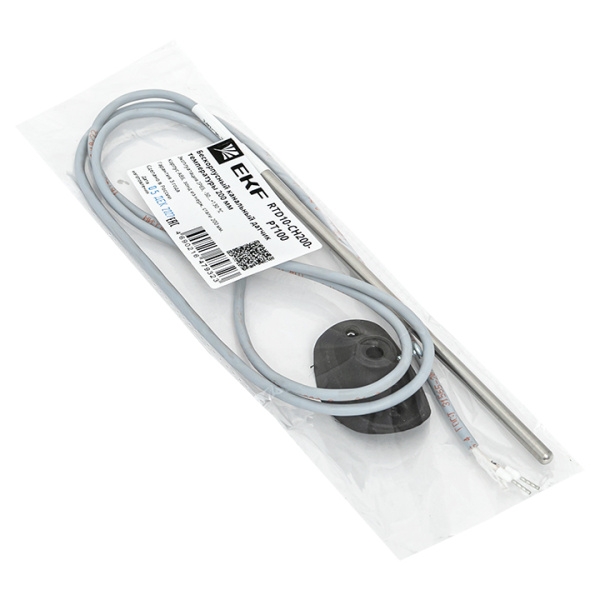 Бескорпусный канальный датчик температуры 200 мм RTD10-CH200-PT100 EKF